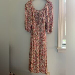 H&M Floral Midi Dress